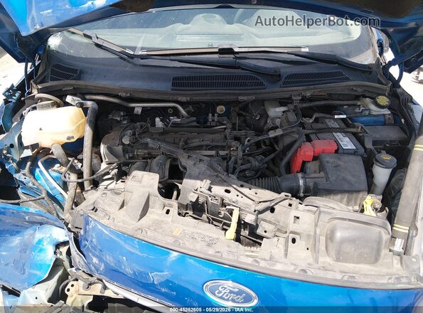 3FADP4BJXKM159172 2019 FORD FIESTA Blue Հետևի տեսք