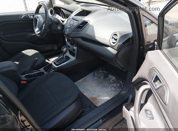 3FADP4EJ1GM136804 2016 FORD FIESTA Black წინა სალონის ხედი