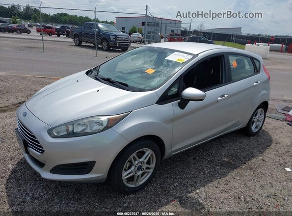 3FADP4EJ1KM131448 2019 FORD FIESTA Silver წინა მარცხენა ხედი სამი მეოთხედიდან