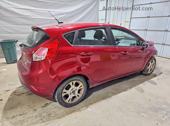 3FADP4EJ2GM113077 2016 FORD FIESTA Red Tył prawy