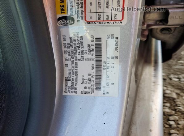 3FADP4EJ2HM115994 2017 FORD FIESTA Silver 