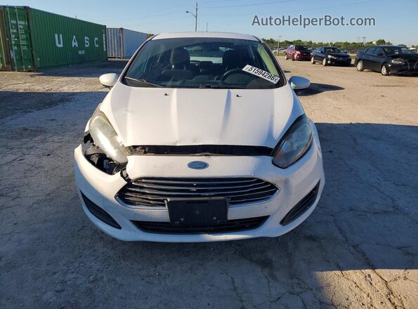 3FADP4EJ2JM108534 2018 FORD FIESTA White Вид спереду