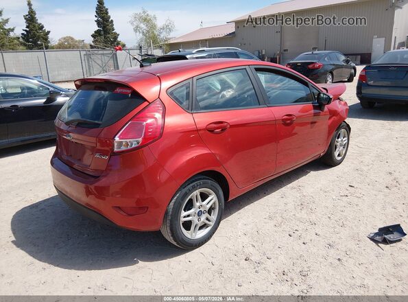 3FADP4EJ2JM124507 2018 FORD FIESTA Red Задня права чверть
