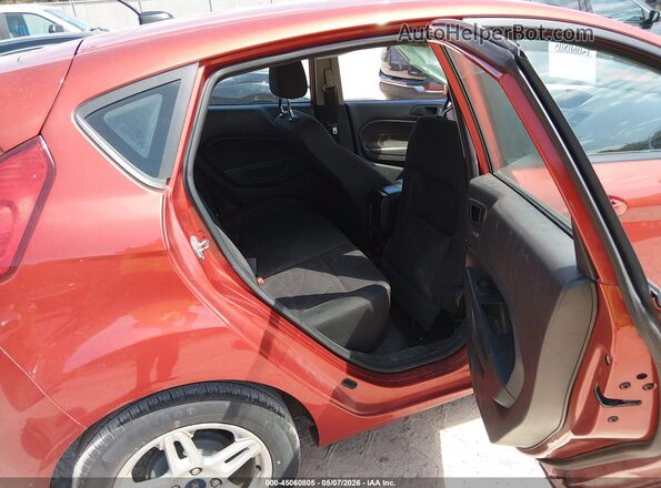 3FADP4EJ2JM124507 2018 FORD FIESTA Red Вид наклейки з VIN-кодом