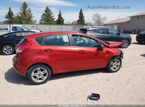 3FADP4EJ2JM124507 2018 FORD FIESTA Red Вид задньої частини салону