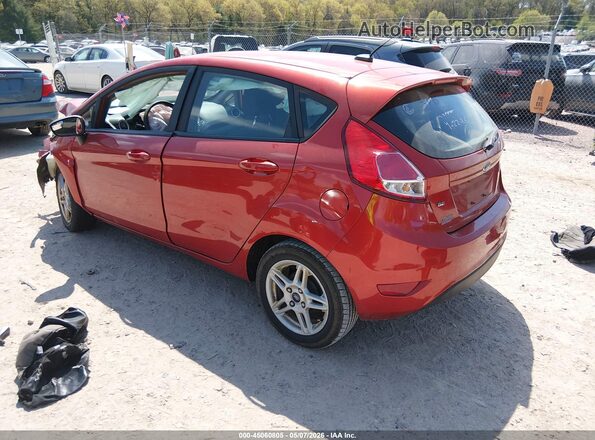 3FADP4EJ2JM124507 2018 FORD FIESTA Red Задня ліва чверть