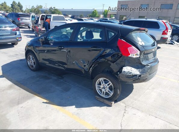 3FADP4EJ2KM155824 2019 FORD FIESTA Black Trasero izquierdo