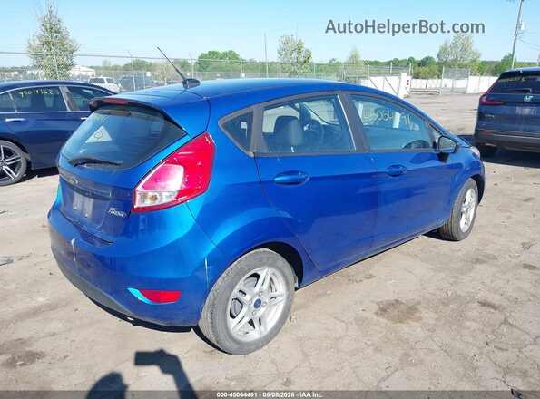 3FADP4EJ4KM140726 2019 FORD FIESTA Синий Задняя правая четверть