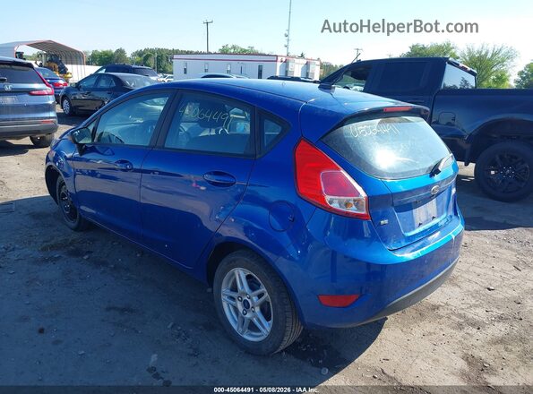 3FADP4EJ4KM140726 2019 FORD FIESTA Синий Задняя левая четверть