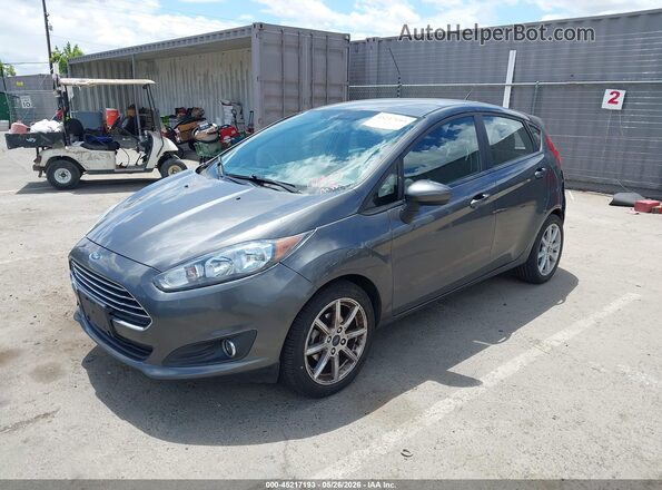 3FADP4EJ4KM143075 2019 FORD FIESTA Gray წინა მარცხენა ხედი სამი მეოთხედიდან