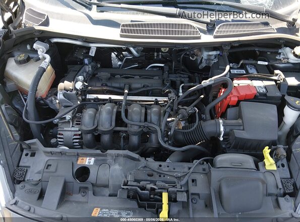 3FADP4EJ5JM146954 2018 FORD FIESTA Gray Rear view