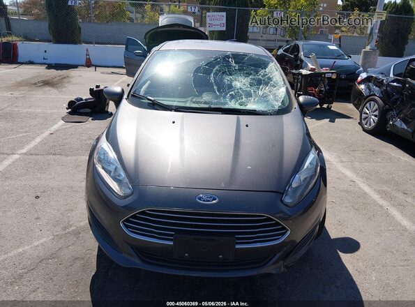 3FADP4EJ5JM146954 2018 FORD FIESTA Gray Instrument cluster view