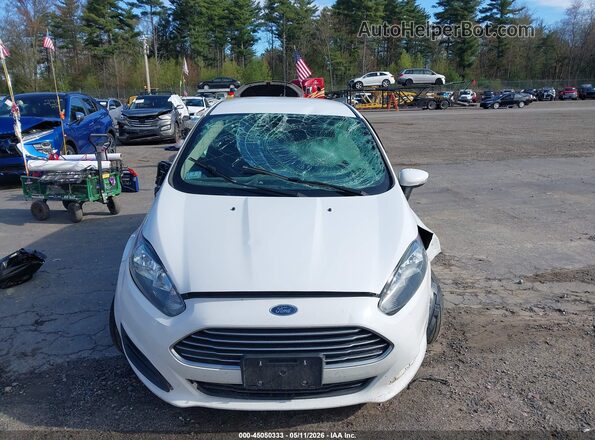 3FADP4EJ6KM122051 2019 FORD FIESTA Белый Вид задней части салона