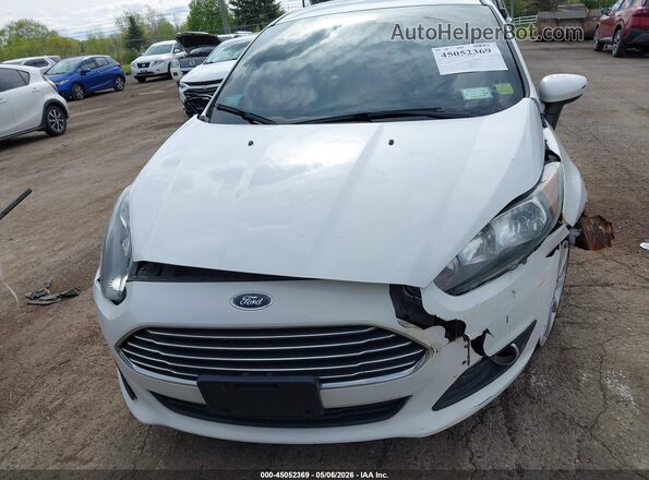 3FADP4EJ6KM128108 2019 FORD FIESTA White Widok zestawu wskaźników