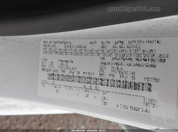 3FADP4EJ6KM128108 2019 FORD FIESTA White Widok komory silnika