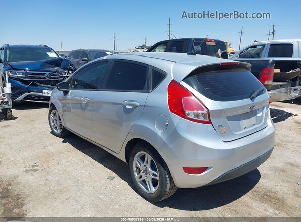 3FADP4EJ7HM119393 2017 FORD FIESTA Silver Trasero izquierdo
