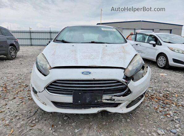 3FADP4EJ7KM150764 2019 FORD FIESTA White Widok z przodu