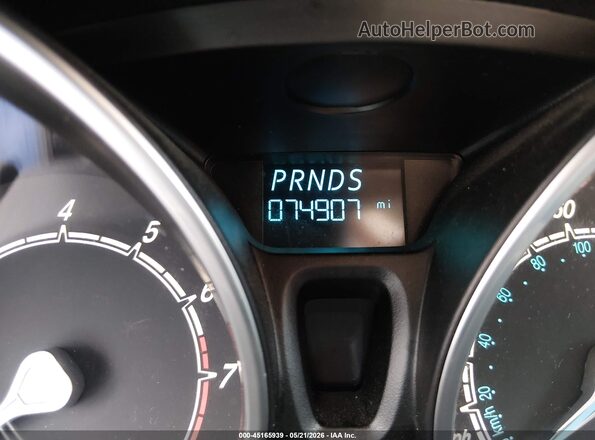 3FADP4EJXHM109814 2017 FORD FIESTA Белый Вид щитка приборов