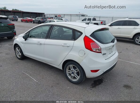 3FADP4EJXKM101977 2019 FORD FIESTA White Задня ліва чверть