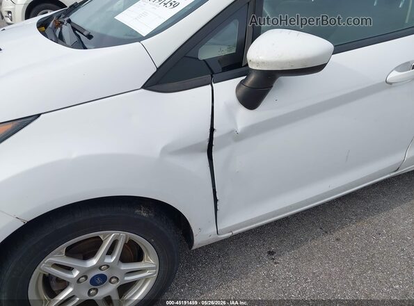 3FADP4EJXKM101977 2019 FORD FIESTA White Вид спереду
