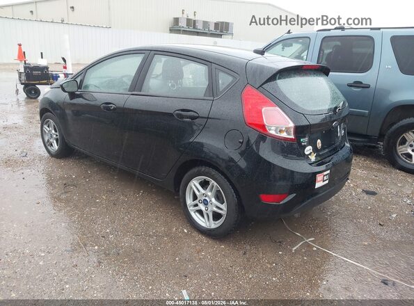 3FADP4EJXKM102417 2019 FORD FIESTA Black Задня ліва чверть