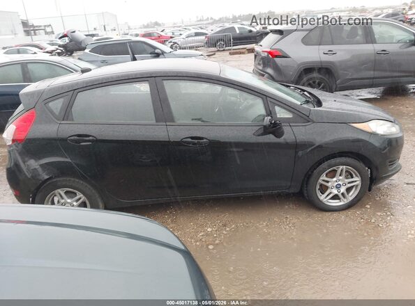 3FADP4EJXKM102417 2019 FORD FIESTA Black Вид задньої частини салону