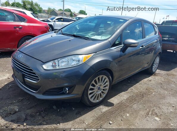 3FADP4FJ5GM126579 2016 FORD FIESTA Серый Передняя левая четверть