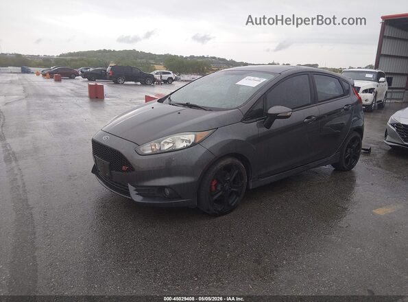 3FADP4GX1JM116772 2018 FORD FIESTA Gray 