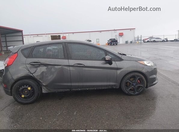 3FADP4GX1JM116772 2018 FORD FIESTA Gray 