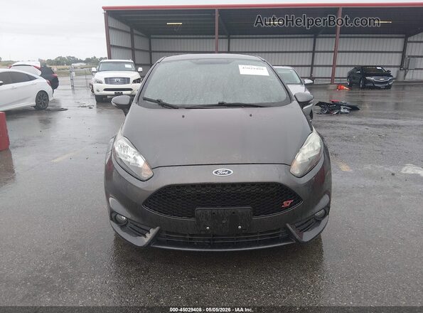 3FADP4GX1JM116772 2018 FORD FIESTA Gray 