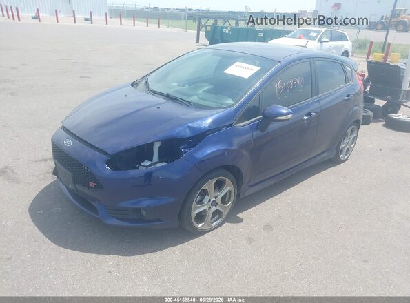 3FADP4GX3GM159552 2016 FORD FIESTA Blue Przód lewy