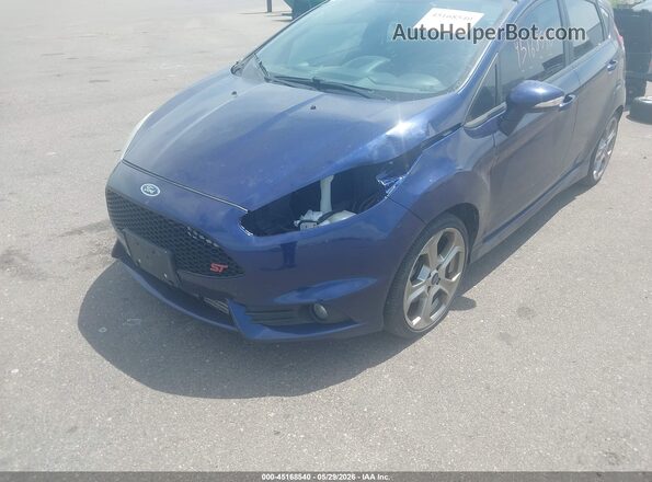 3FADP4GX3GM159552 2016 FORD FIESTA Blue Widok z przodu