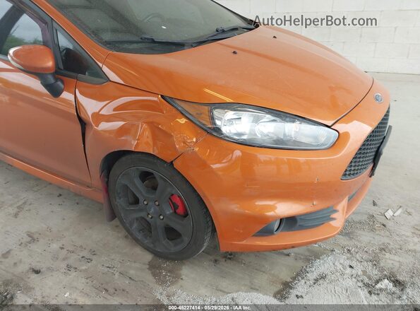 3FADP4GX6HM117460 2017 FORD FIESTA Оранжевый Вид спереди