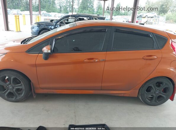 3FADP4GX6HM117460 2017 FORD FIESTA Оранжевый Панорамный вид салона 360°