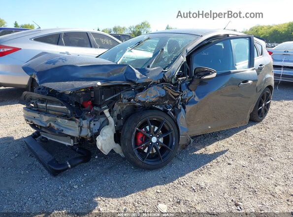 3FADP4GX7HM134929 2017 FORD FIESTA Gray Przód lewy