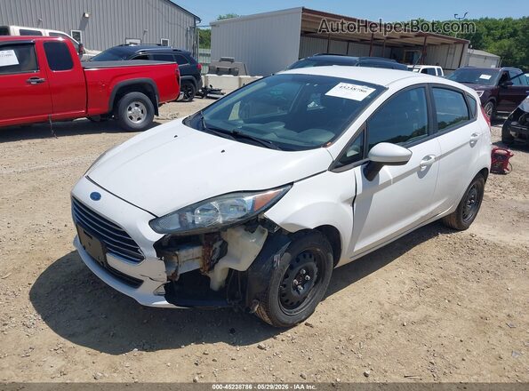 3FADP4TJ0GM143889 2016 FORD FIESTA White Vista tres cuartos delantera izquierda