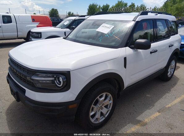 3FMCR9A65PRD37604 2023 FORD BRONCO SPORT White Առջևի ձախ երեք քառորդ տեսարան
