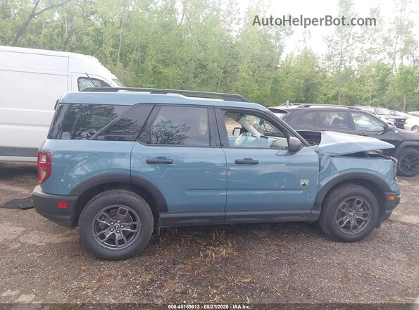 3FMCR9B64MRA18463 2021 FORD BRONCO SPORT Blue Вид задньої частини салону