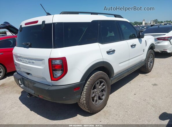 3FMCR9B65NRE15357 2022 FORD BRONCO SPORT White უკანა მარჯვენა