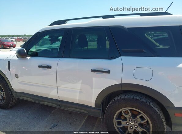 3FMCR9B65NRE15357 2022 FORD BRONCO SPORT White სალონის 360-გრადუსიანი ხედი