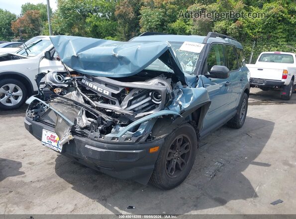 3FMCR9B65PRD04861 2023 FORD BRONCO SPORT Blue Vista tres cuartos delantera izquierda