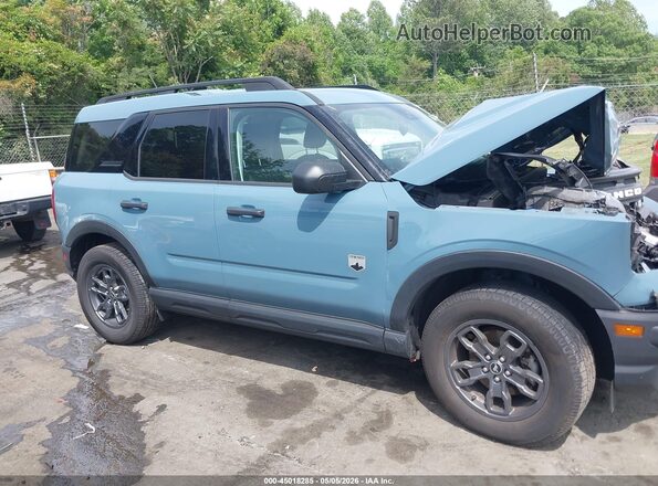 3FMCR9B65PRD04861 2023 FORD BRONCO SPORT Blue Vista interior trasera