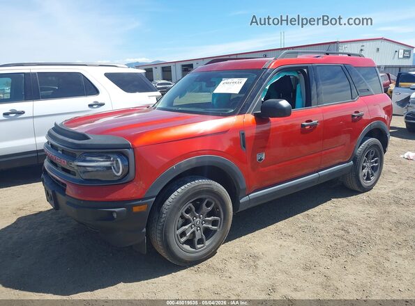 3FMCR9B65PRD31672 2023 FORD BRONCO SPORT Orange Передня ліва чверть