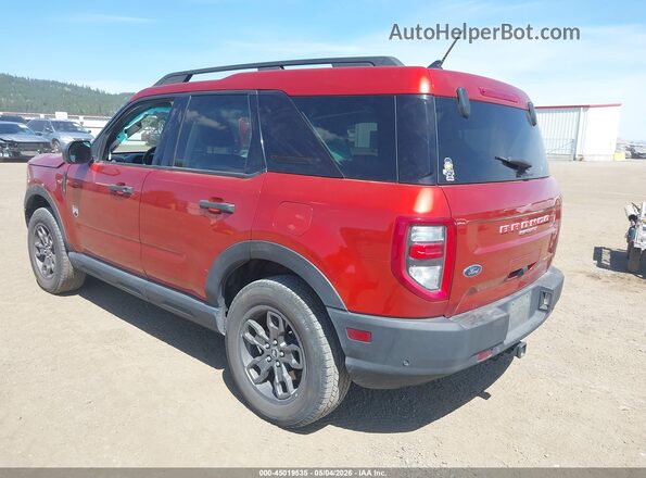 3FMCR9B65PRD31672 2023 FORD BRONCO SPORT Orange Задня ліва чверть
