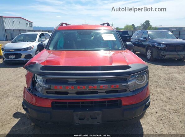 3FMCR9B65PRD31672 2023 FORD BRONCO SPORT Orange Вид щитка приладів