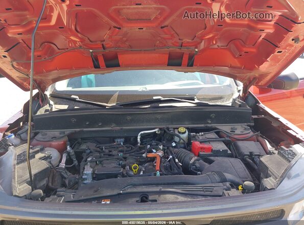 3FMCR9B65PRD31672 2023 FORD BRONCO SPORT Orange Вид ззаду