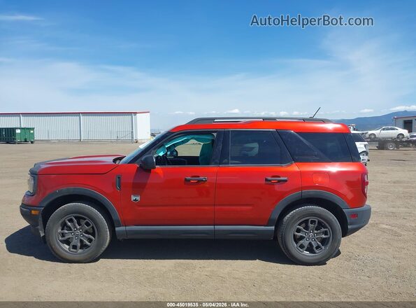 3FMCR9B65PRD31672 2023 FORD BRONCO SPORT Orange Панорамний вид салону 360°