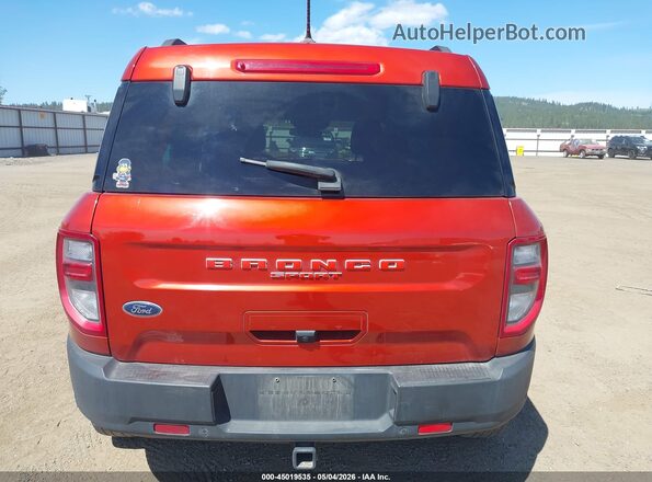 3FMCR9B65PRD31672 2023 FORD BRONCO SPORT Orange 