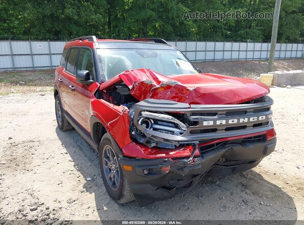 3FMCR9B66RRE10304 2024 FORD BRONCO SPORT Red Դիմացի տեսք