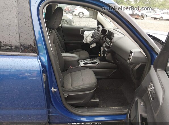 3FMCR9B66RRE76352 2024 FORD BRONCO SPORT Blue Front interior view